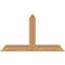 Ekena Millwork Portland Timber Gable Bracket, Western Red Cedar, 36"W x 21"H x 3 1/2"D x 3 1/2"F, 14/12 Pitch GBW036X21X0404POR00SWR - alternate 1